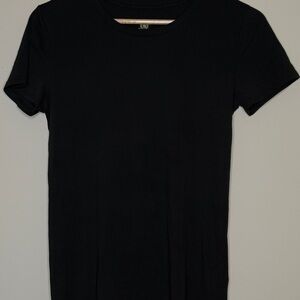 Faded Glory Black Short Sleeve Tee